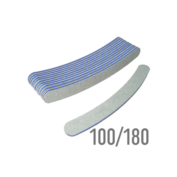 Lime courbée Zebra 100/180 - Boutique du Cheveu