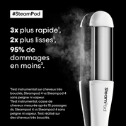 Lisseur à vapeur tout-en-un Steampod 4.0 | PRÉVENTE