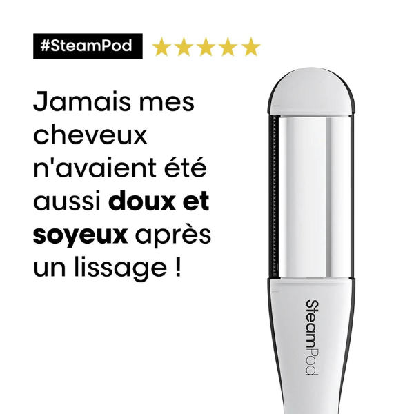 Lisseur à vapeur tout-en-un Steampod 4.0 | PRÉVENTE