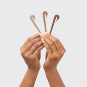 Lot de 3 couteaux élastiques écologiques, multicolores