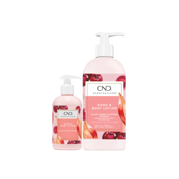 Lotion Cerise noire & Muscade Scentsations CND 245 ml