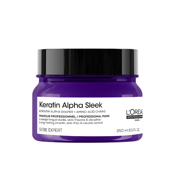 Masque lissant Keratin Alpha Sleek - Boutique du Cheveu