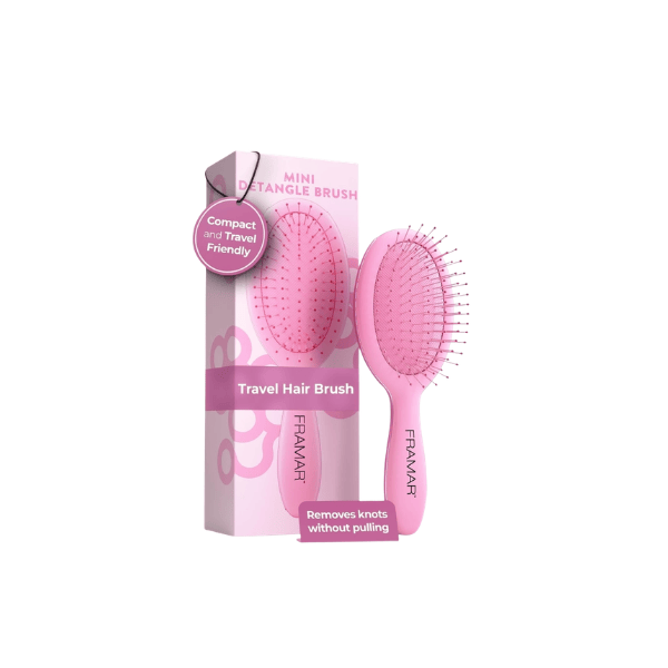 Mini brosse de voyage démêlante