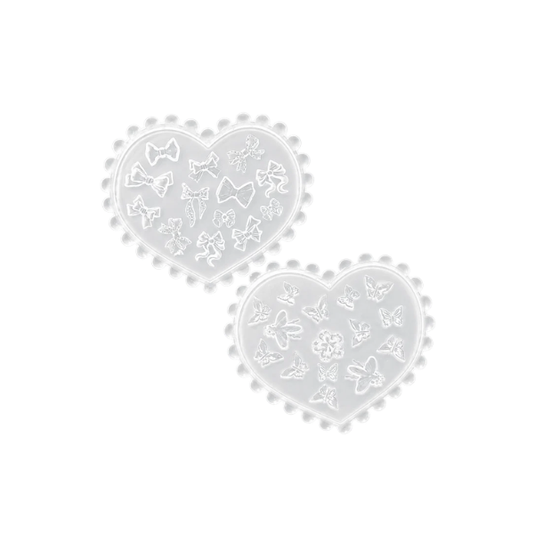 Moule en silicone Noeuds et Papillons - Boutique du Cheveu
