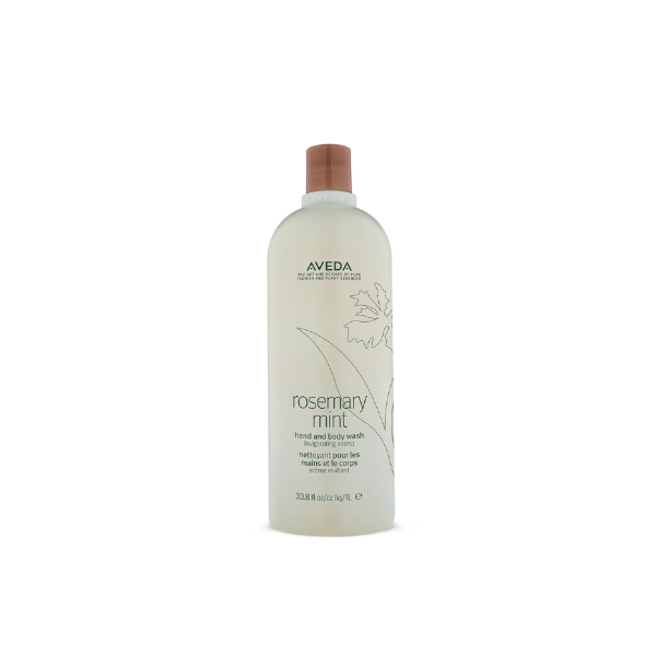 Nettoyant pour le corps et mains Rosemary Mint - AVEDA Litre