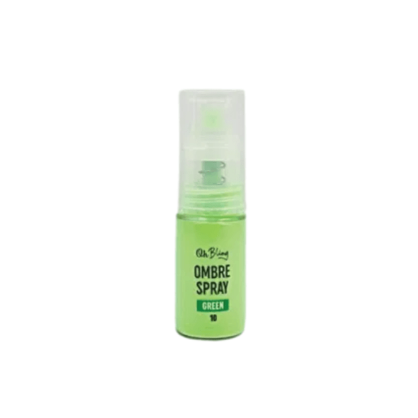 Ombre Spray Green 10 Oh Bling