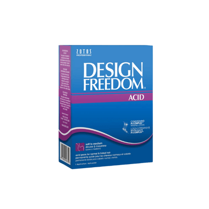 Acid perm for normal and colored hair, Design Freedom