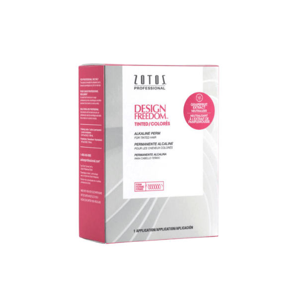 Permanente alcaline pour cheveux colorés Design Freedom