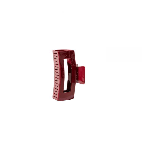 Pince à cheveux Cherry Red Très grande