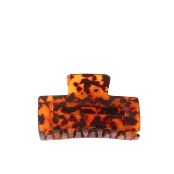 Pince à cheveux écaille ambrée