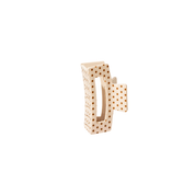 Pince à cheveux Polka Dot Beige Petite