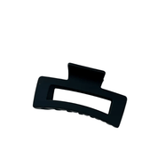 Pince à cheveux rectangulaire en résine