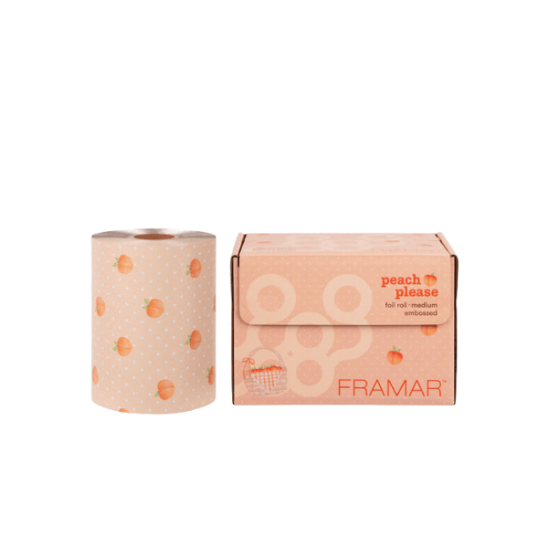 Rouleau gaufré moyen Peach Please