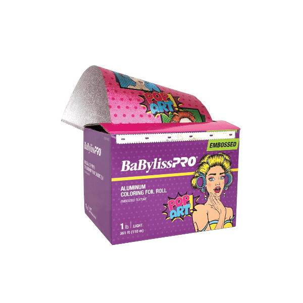 Rouleau papier d'aluminium léger POP ART 1 lbs