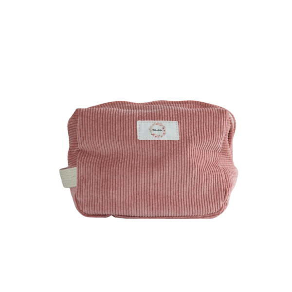 Sac à cosmétique Corduroy Rose