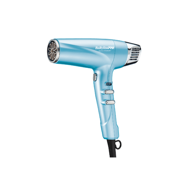 Séchoir Ionique Double à haute vitesse Nano titanium - Babyliss Pro Bleu