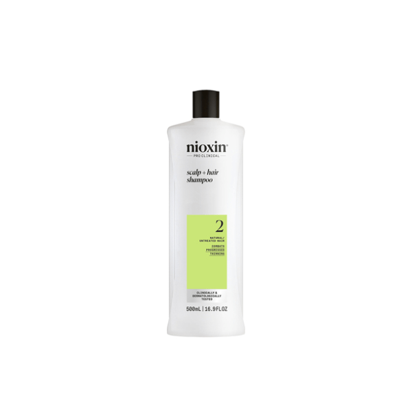 Shampoing #2 Très clairsemés Nioxin 500 ml