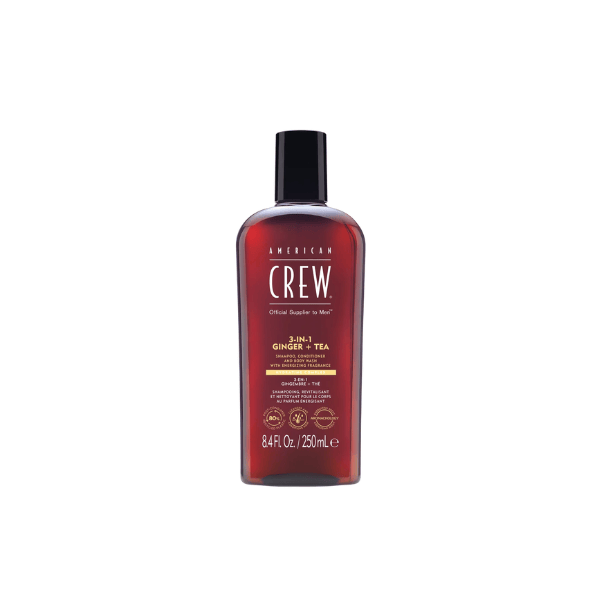 Shampoing 3 en 1 Ginger + Tea 250 ml