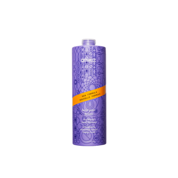 Shampoing cheveux blonds Bust Your Brass - Amika Litre