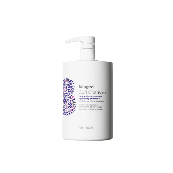 Shampoing hydratant Acides aminés de riz + Avocat Curl Charisma 1 litre (33,8 oz)