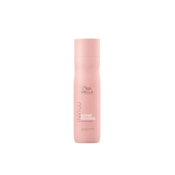 Shampoing raviveur de couleur - Blond froid Invigo Blonde Recharge Wella 300 ml