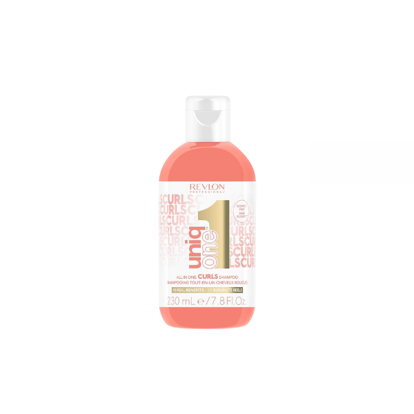 Shampoing tout-en-un cheveux bouclés Uniq One 230 ml