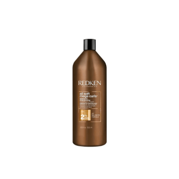 Shampoing ultra-hydratant All soft Mega Curls - Redken Litre