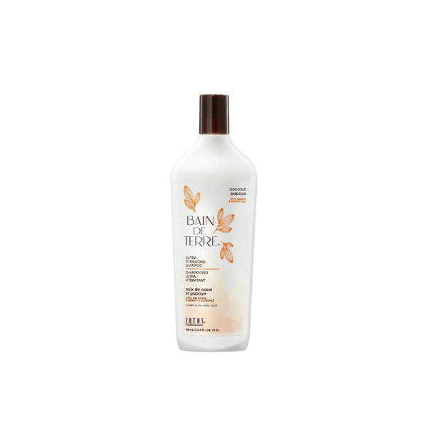 Shampoing ultra hydratant Coconut Papaya Bain de Terre 400 ml