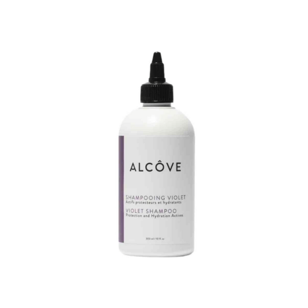 Shampoing violet anti-jaunissement hydratant Alcôve 300 ml