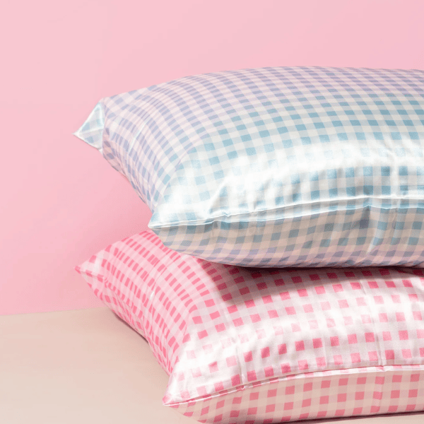 Taie d'oreiller Standard Gingham Rose