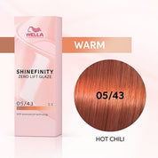 Coloration demi-permanente Shinefinity - Wella 05/43