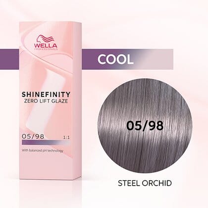 Coloration demi-permanente Shinefinity - Wella 05/98
