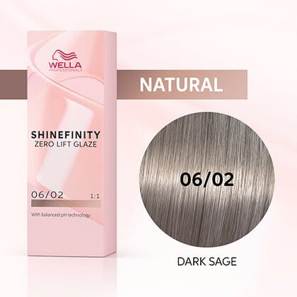 Coloration demi-permanente Shinefinity - Wella 06/02