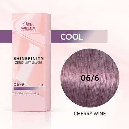 Coloration demi-permanente Shinefinity - Wella 06/6