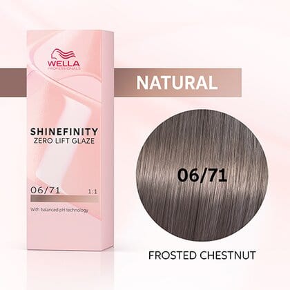 Coloration demi-permanente Shinefinity - Wella 06/71