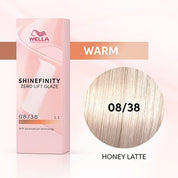 Coloration demi-permanente Shinefinity - Wella 08/38