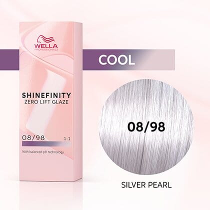 Coloration demi-permanente Shinefinity - Wella 08/98
