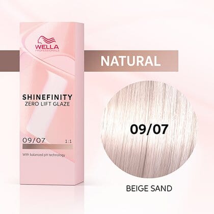 Coloration demi-permanente Shinefinity - Wella 09/07