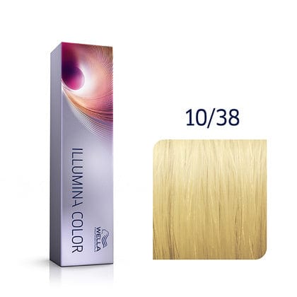 Coloration permanente Illumina Color - Wella 10/38