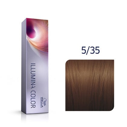 Coloration permanente Illumina Color - Wella 5/35