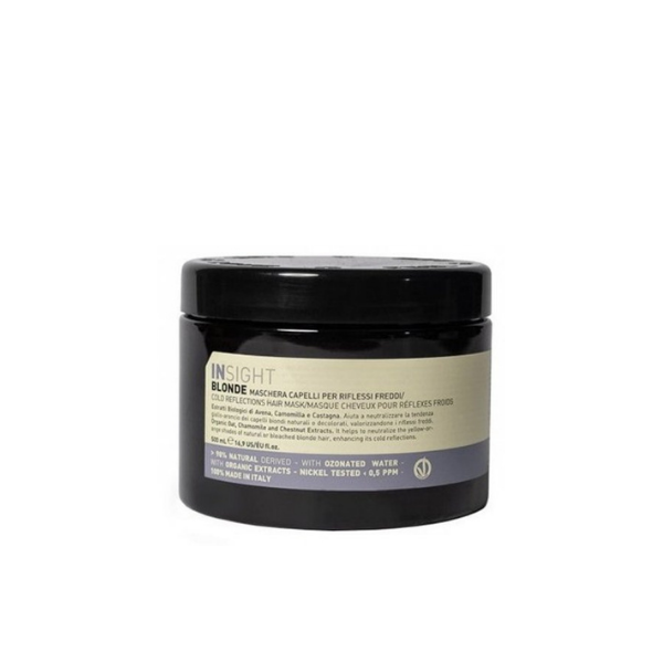 Masque illuminant pour reflets froids Blonde INSIGHT