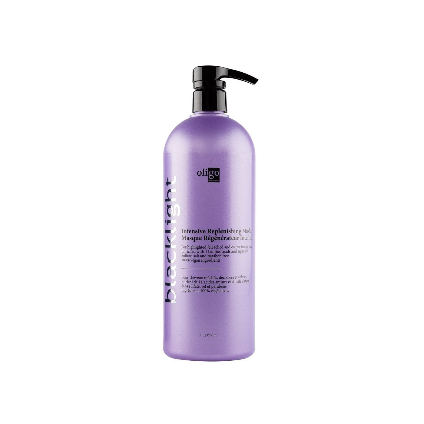 Masque régénérateur intensif Blacklight Oligo Litre