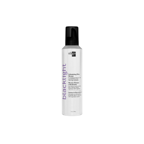 Mousse fibreuse volumisante Blacklight Oligo