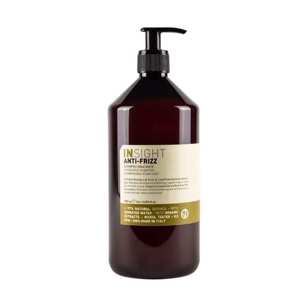 Shampoing hydratant Anti-Frizz INSIGHT 900 ml