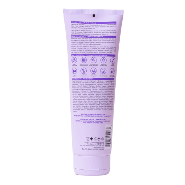 Shampoing mauve fortifiant Fab.ME blonde - Design.ME